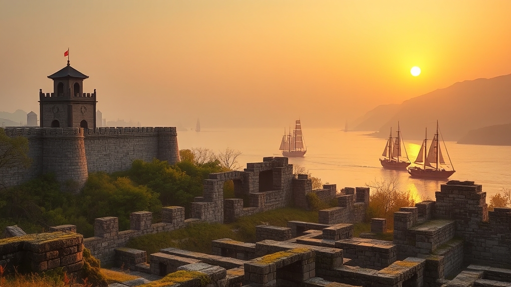 부여군 주변 볼거리 (realistic 스타일)