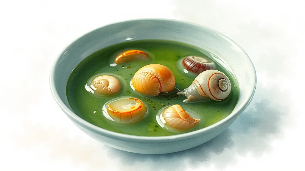 다슬기즙 보관법 & 활용 팁 (watercolor 스타일)