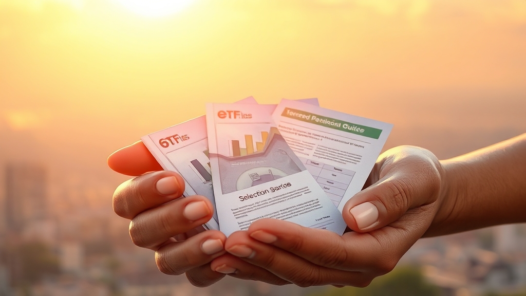 투자 상품 종류 및 선택 가이드 (realistic 스타일)