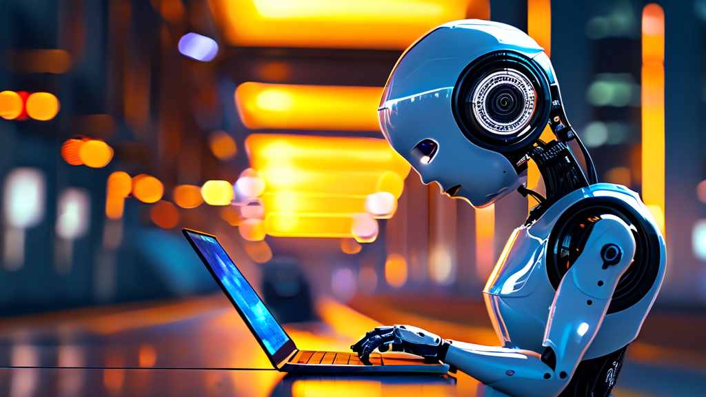 Agentic Robot OS: 로봇 지능의 핵심 기술 (realistic 스타일)