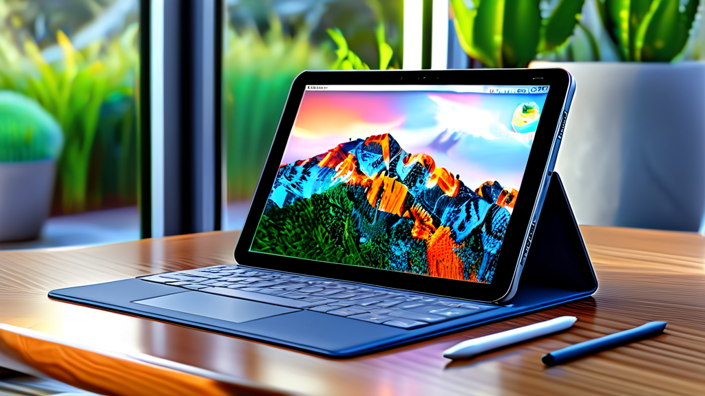 LG 그램 프로 360: 디자인, 성능, 휴대성의 완벽 조화 (realistic 스타일)