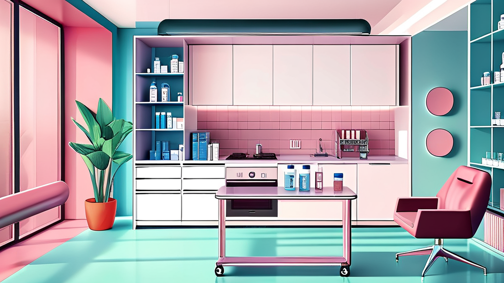 다이어트 클리닉, 왜 필요할까요? (illustration 스타일)