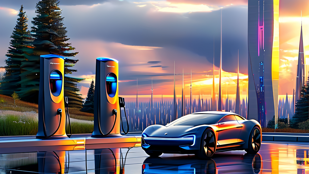 채비의 재무 전망 및 성장 가능성 (realistic 스타일)