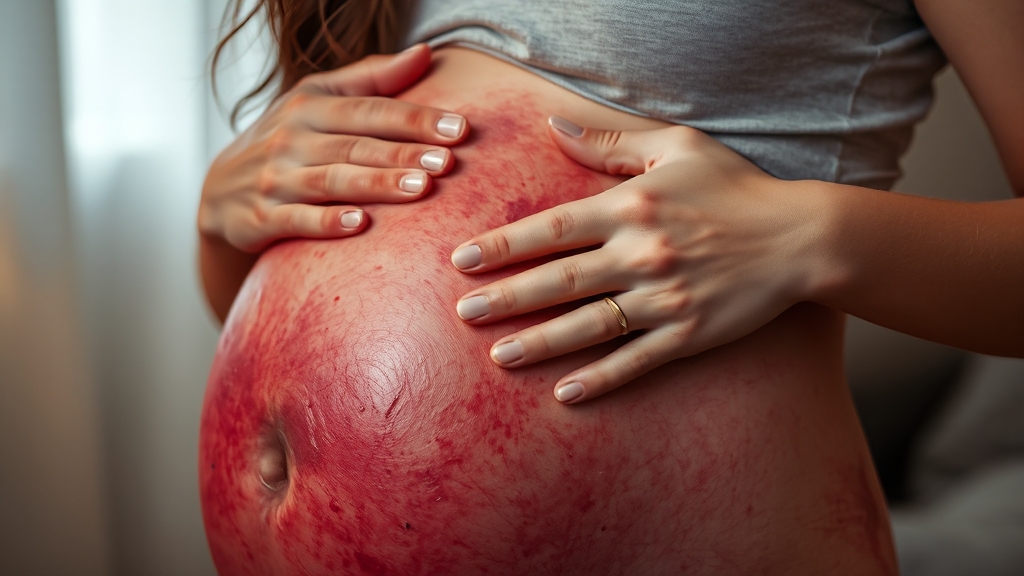 임신소양증이란? (realistic 스타일)