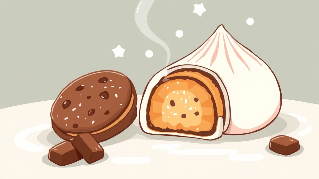 허쫀쿠 맛 평가 및 솔직 후기 (illustration 스타일)