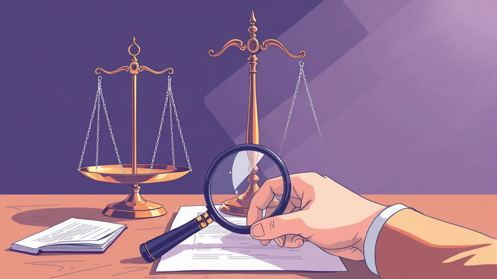 고소장 작성 및 제출 방법 (illustration 스타일)