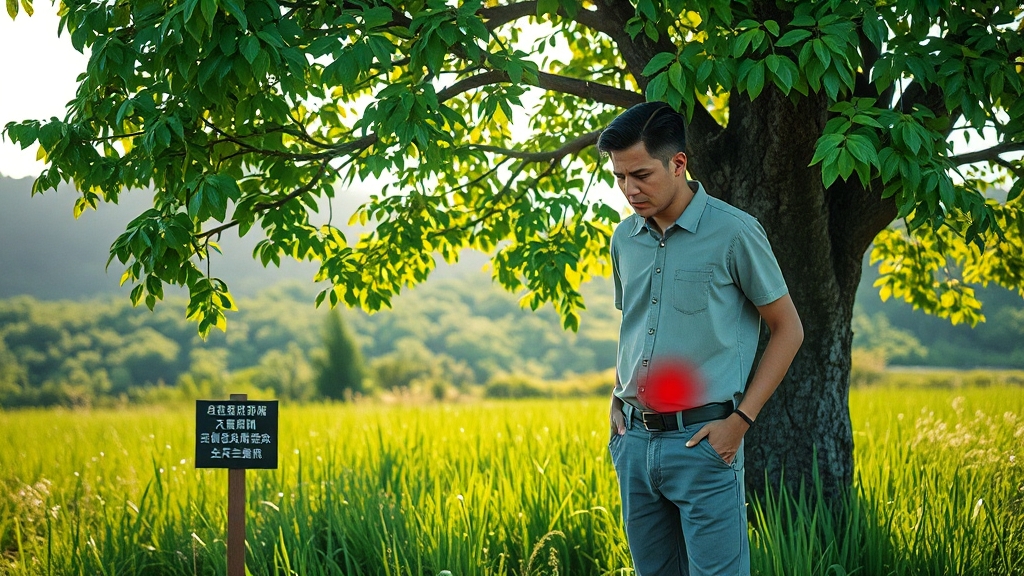 섭취 시 주의사항 및 부작용 (realistic 스타일)