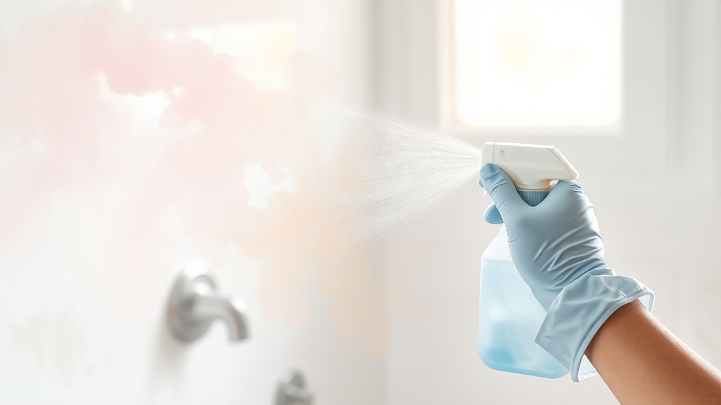 곰팡이 제거 전 준비사항 (watercolor 스타일)