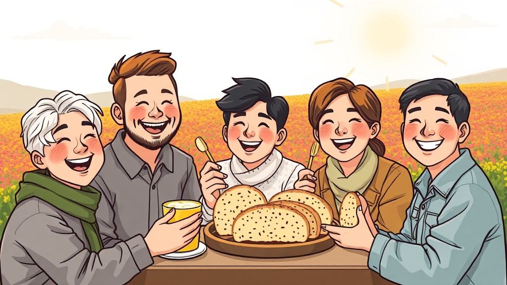 편의시설 및 부대시설 (cartoon 스타일)