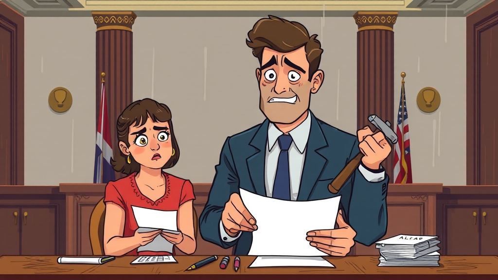 위자료, 양육비, 재산 분할, 어떻게 될까? (cartoon 스타일)