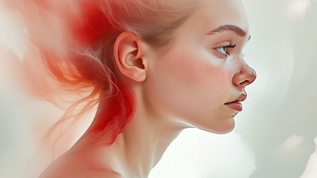 일반 흉터와 켈로이드 흉터, 무엇이 다를까? (watercolor 스타일)