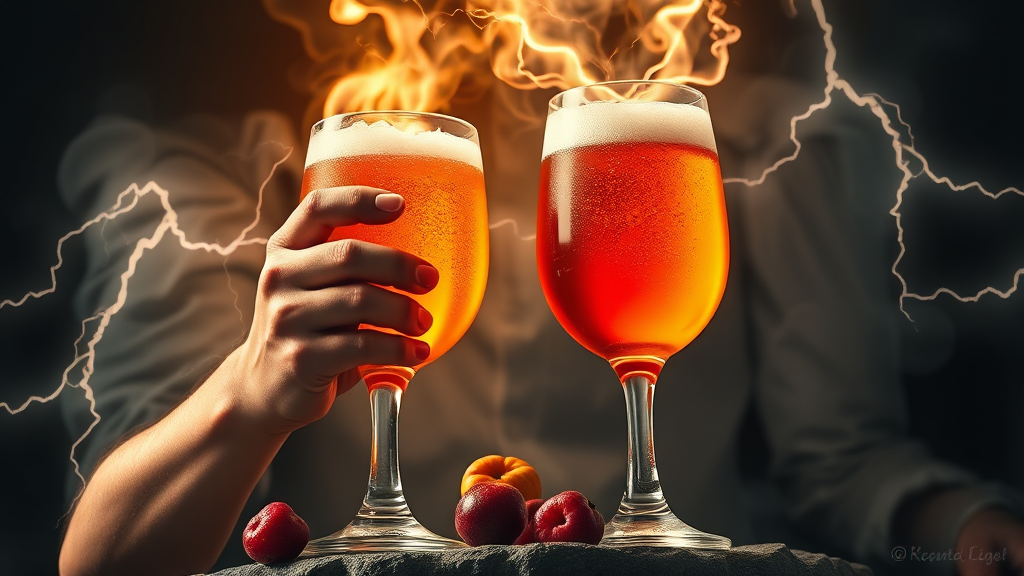 성분 분석: D와 F, 뭐가 다를까? (realistic 스타일)