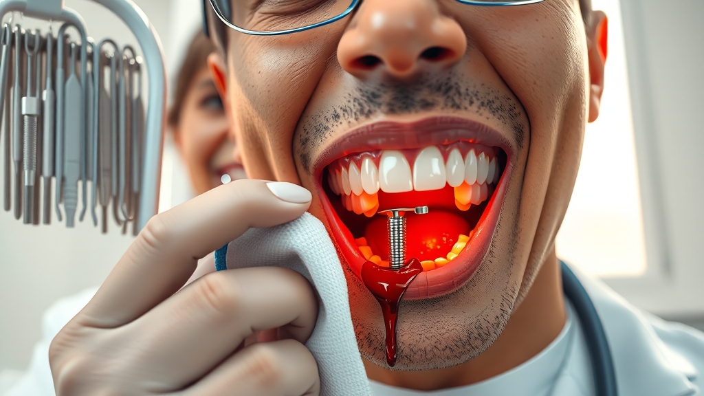 임플란트 주위염, 어떻게 예방할까? (realistic 스타일)