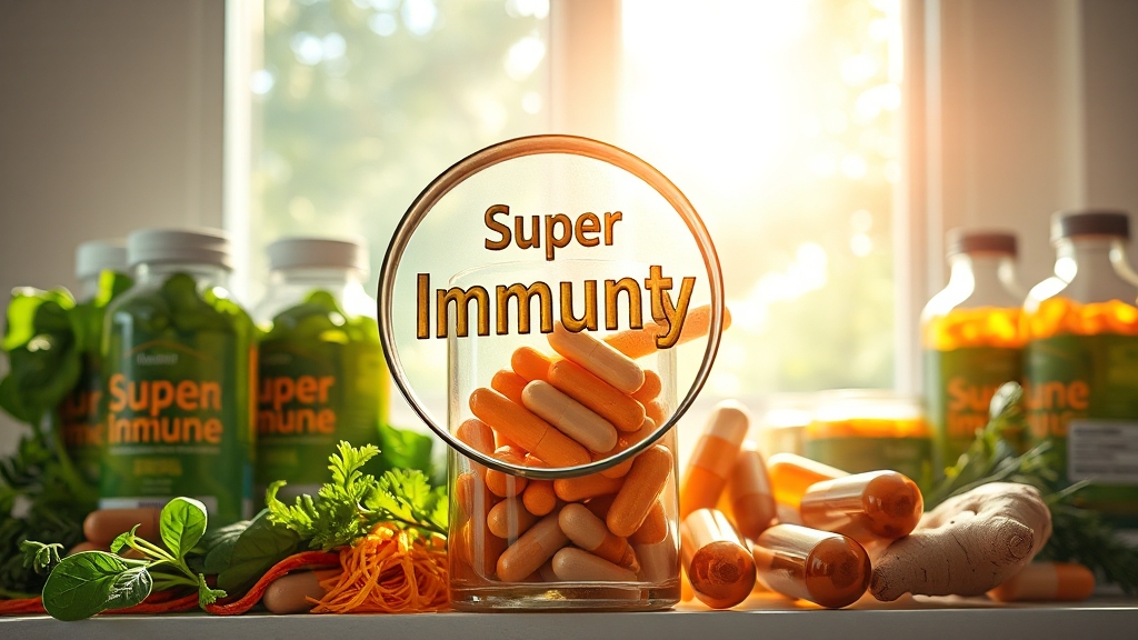 다른 영양제와 비교 (realistic 스타일)