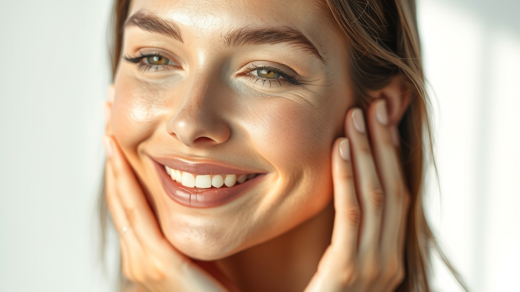 톤업 크림, 제대로 바르는 법 (realistic 스타일)