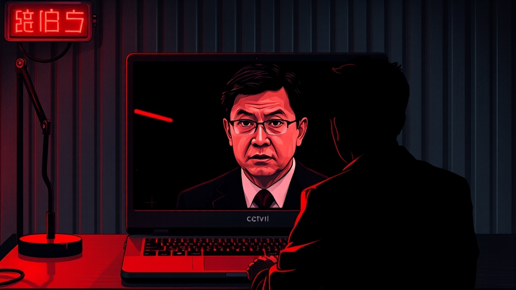 영상 유출, 법적 문제는? (illustration 스타일)