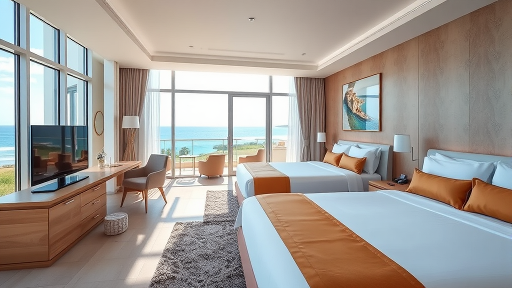 인스파이어 숙박: 편안함과 즐거움을 동시에 선사하는 객실 (realistic 스타일)