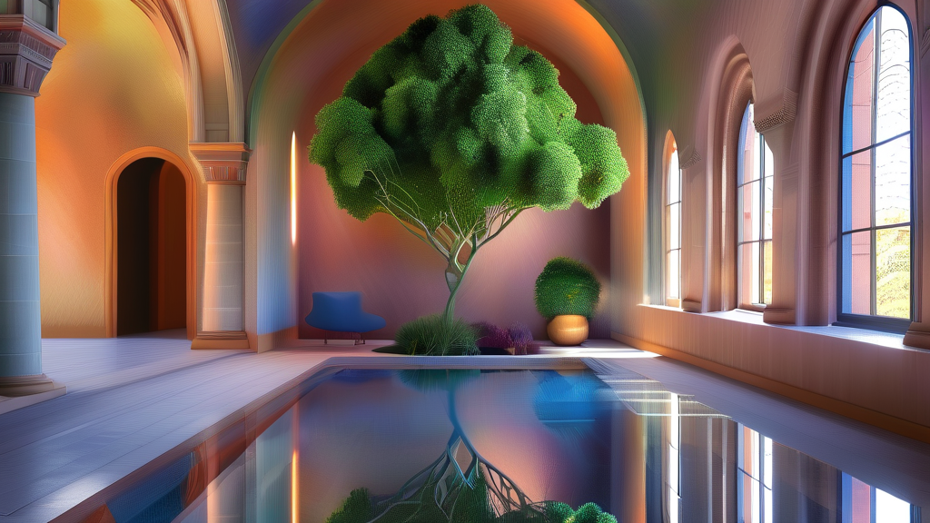 축농증 발생 원인과 다양한 증상 이해하기 (realistic 스타일)