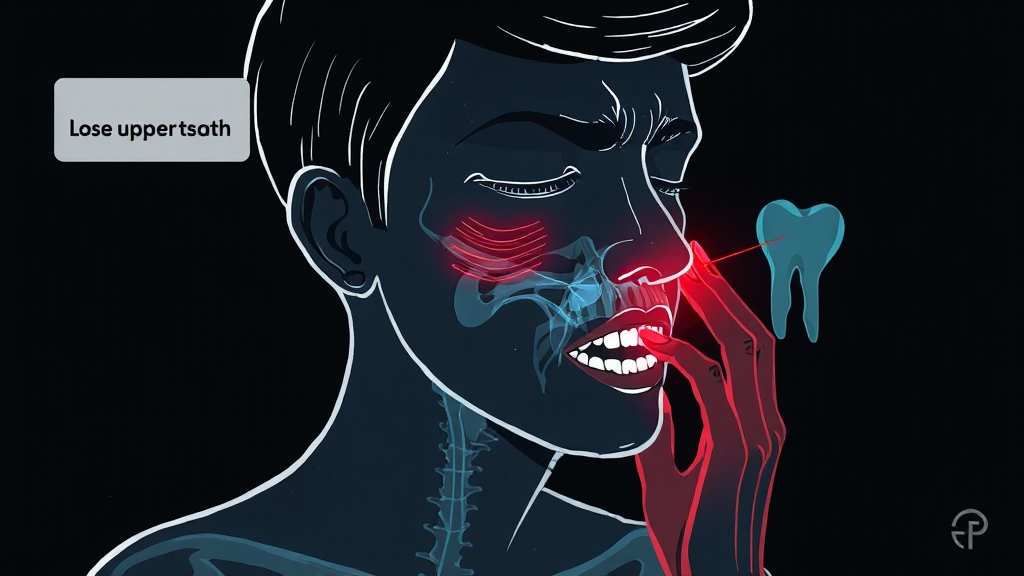 감기, 비염과 부비동암의 차이점 (illustration 스타일)