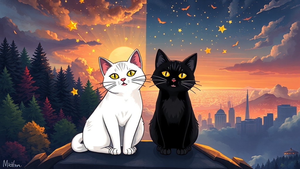 긍정 vs 부정 신호? (cartoon 스타일)