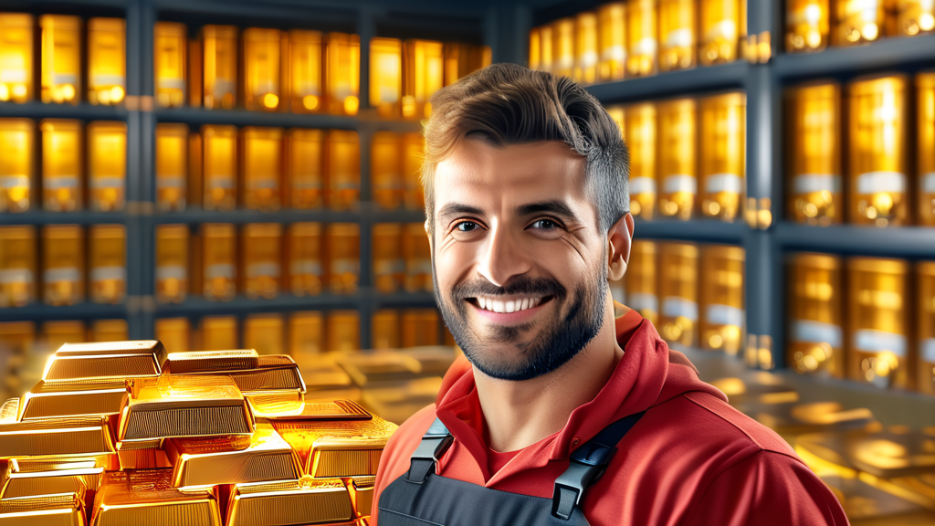 금 선물 거래의 첫걸음: EZ스퀘어 최소 증거금 이해하기 (realistic 스타일)