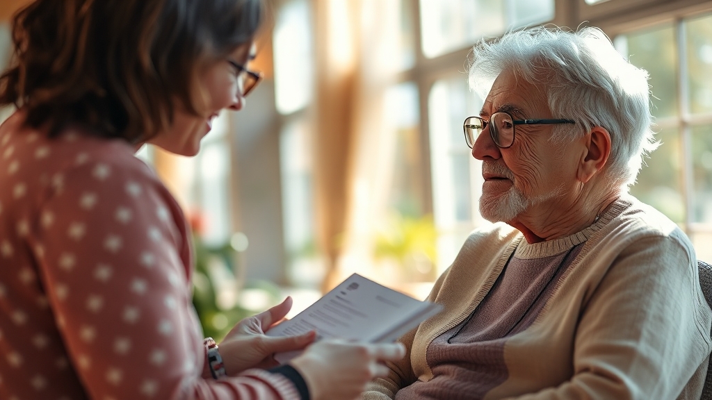 방문 상담 서비스 안내 (realistic 스타일)