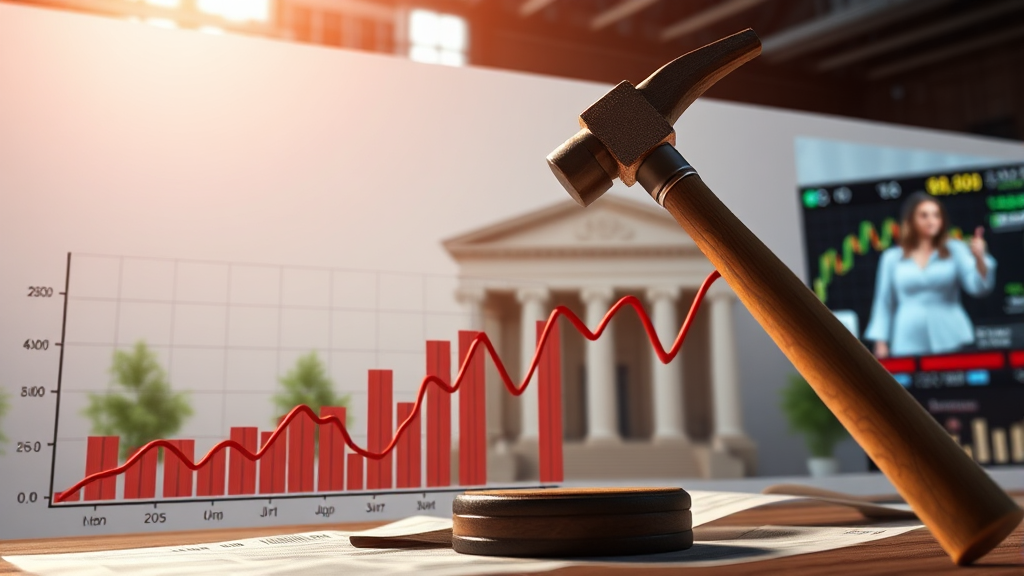 CPI와 금리, 어떤 관계? (realistic 스타일)