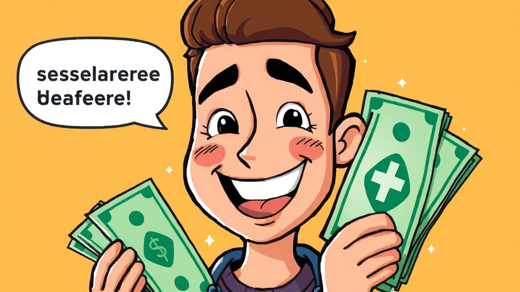 건강보험 환급금이란? (cartoon 스타일)