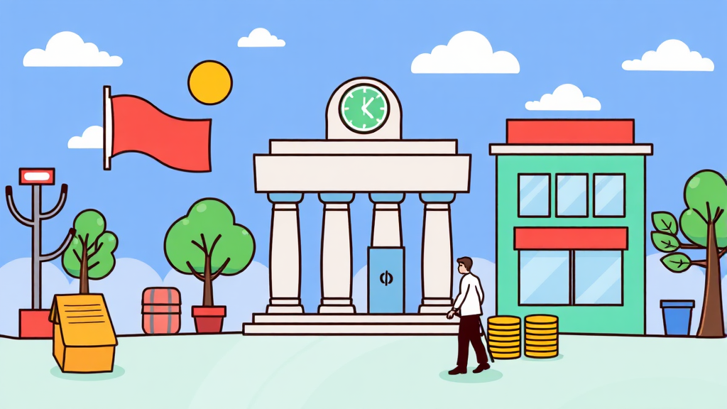 이용 시 주의사항 및 리스크 관리 (cartoon 스타일)