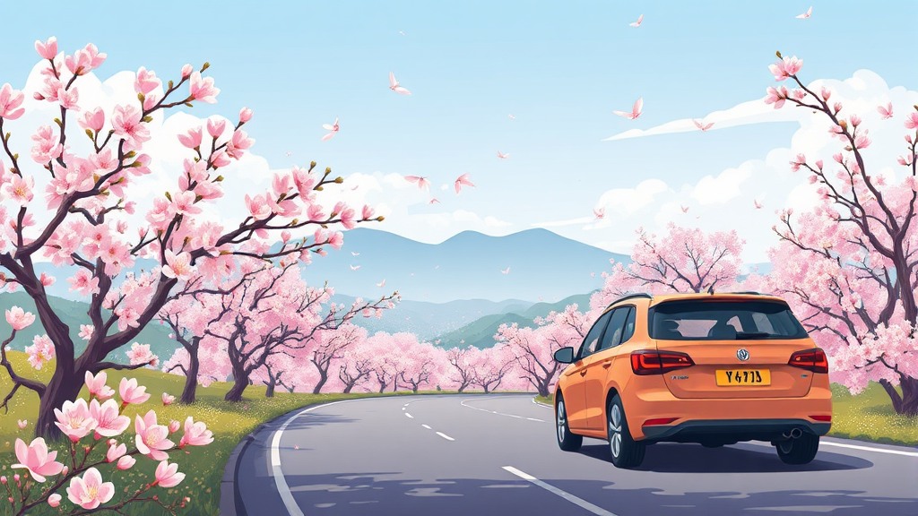 경남 봄 축제, 놓치면 후회할 여행 팁 (illustration 스타일)