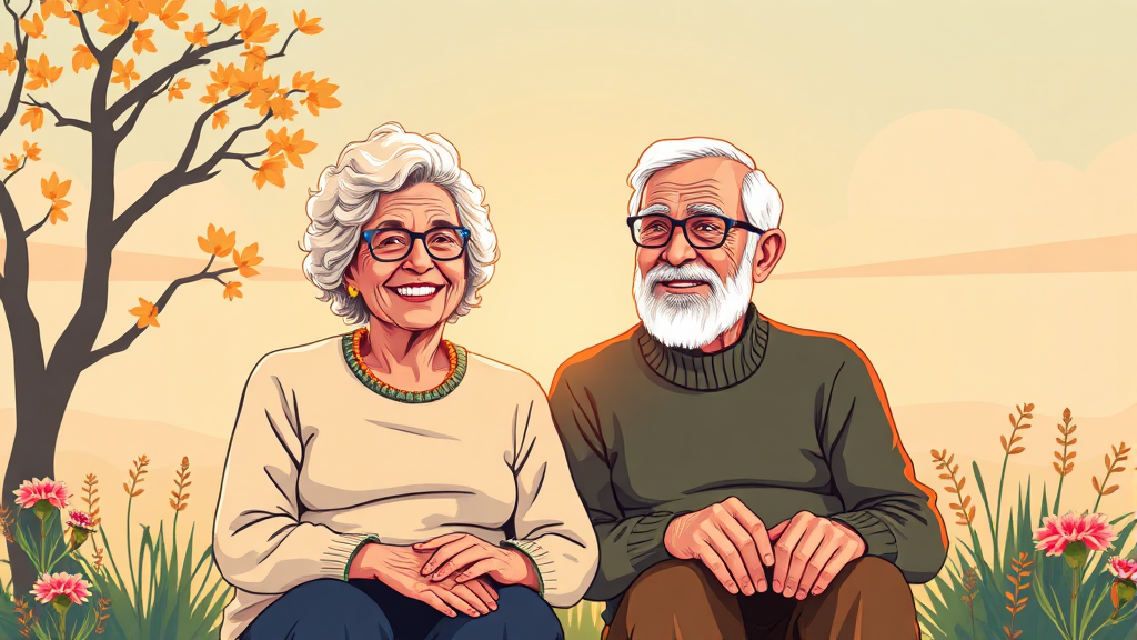 기초연금 부부감액 제도, 무엇이 달라지나요? (illustration 스타일)