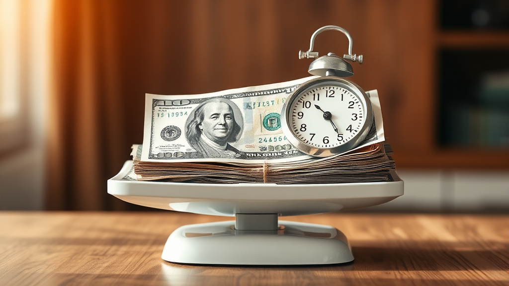 개인회생 비용 및 기간, 얼마나 들까? (realistic 스타일)