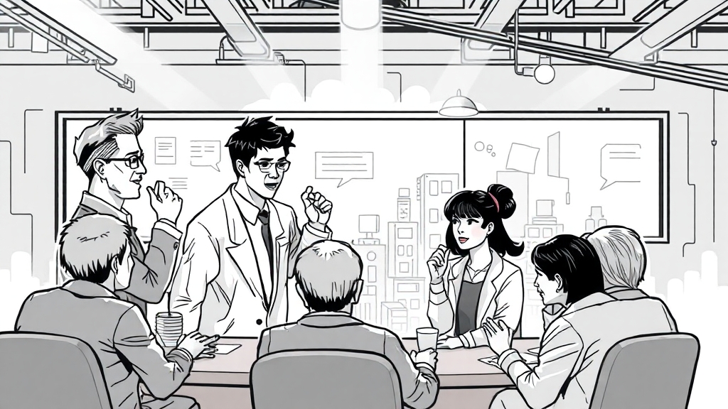 방송 주요 내용 (illustration 스타일)