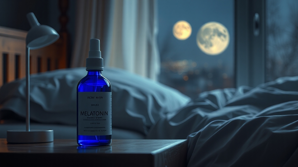 멜라토닌 스프레이란? (realistic 스타일)