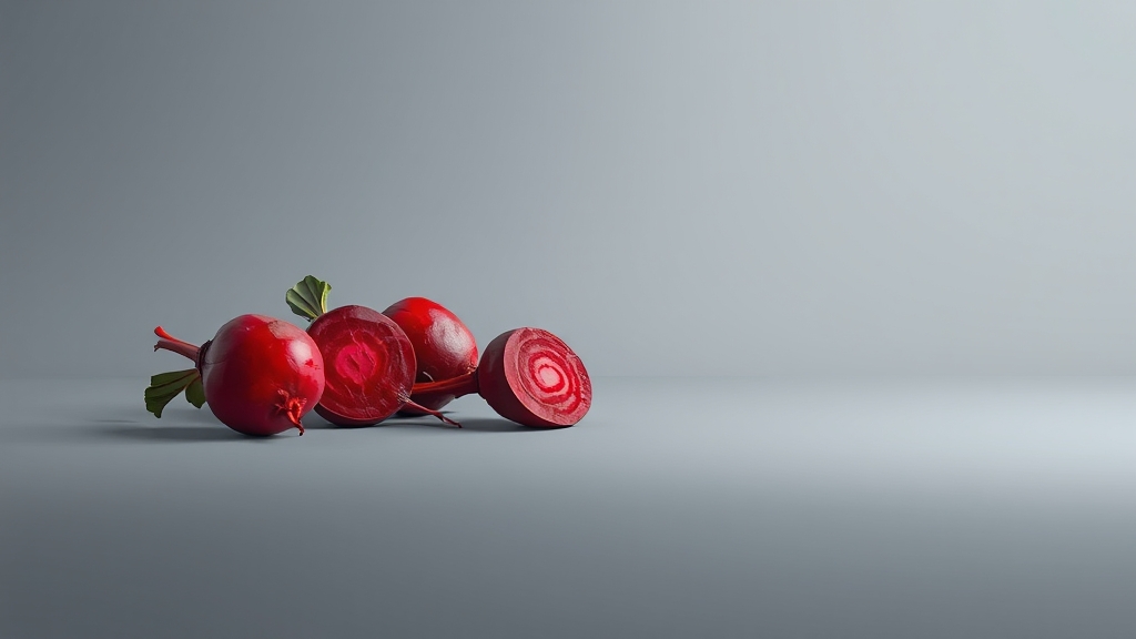 비트 섭취 시 주의사항 및 부작용 (illustration 스타일)