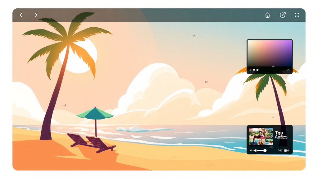 이미지 & 영상 제작 플러그인 (cartoon 스타일)