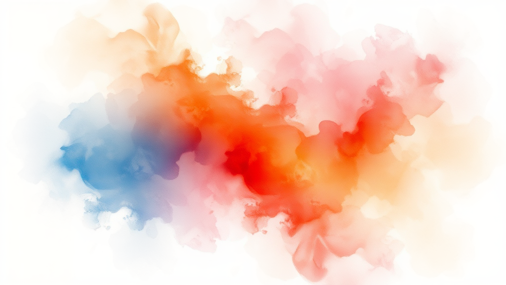 에너지의 원천, 철분의 중요성 (watercolor 스타일)