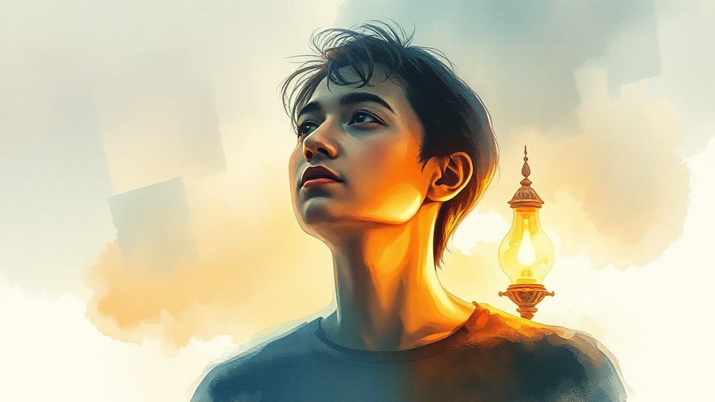 삶의 지혜 명언 모음 (watercolor 스타일)