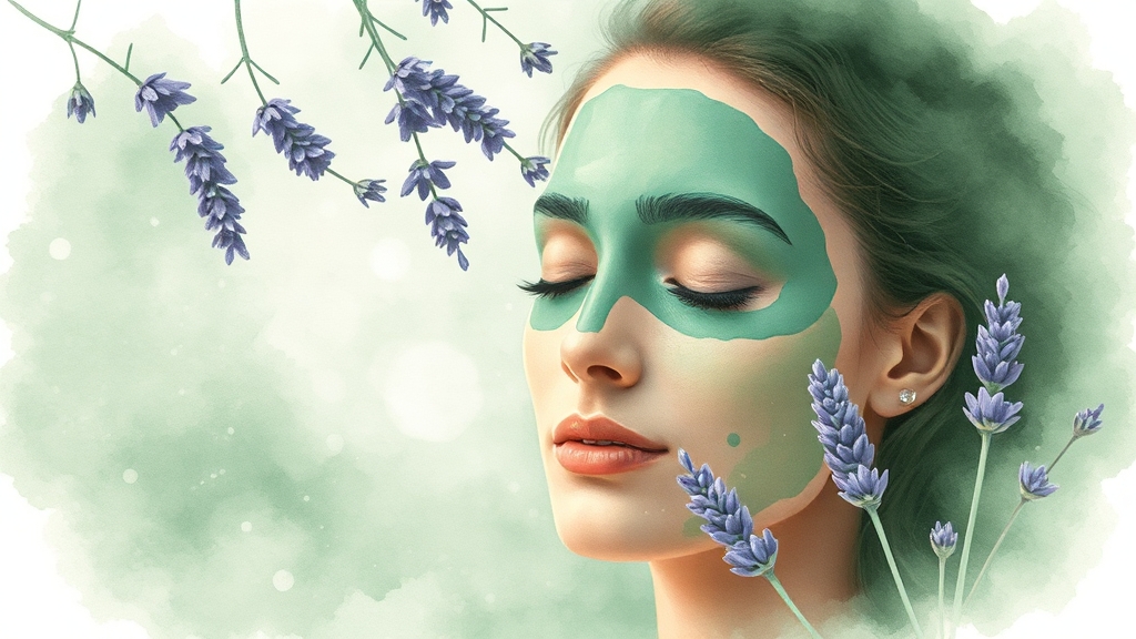 예민 피부 진정 성분 & 제품 추천 (watercolor 스타일)