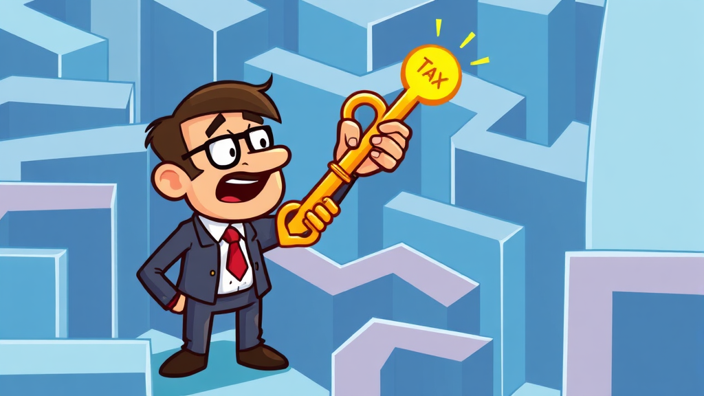 IMA 계좌의 세금 혜택 및 과세 방식 (cartoon 스타일)