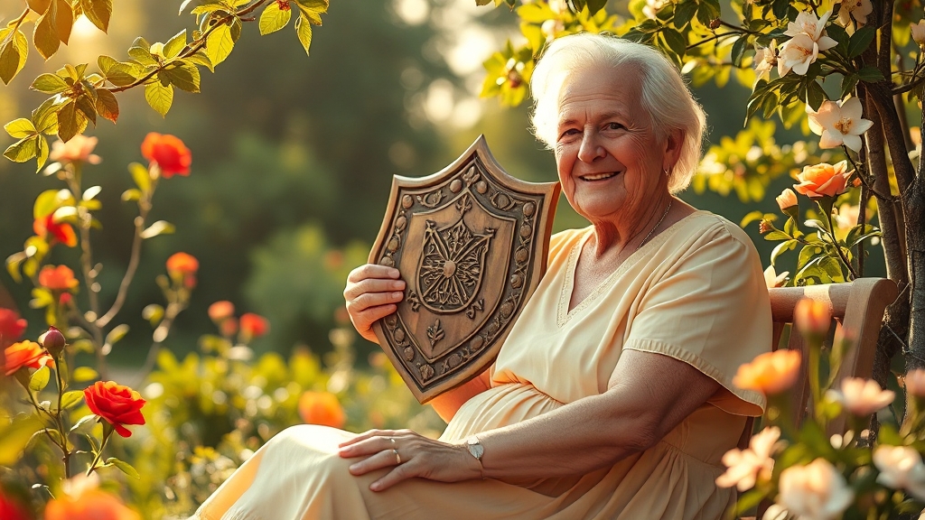 안심통장, 노후를 위한 현명한 선택 (realistic 스타일)