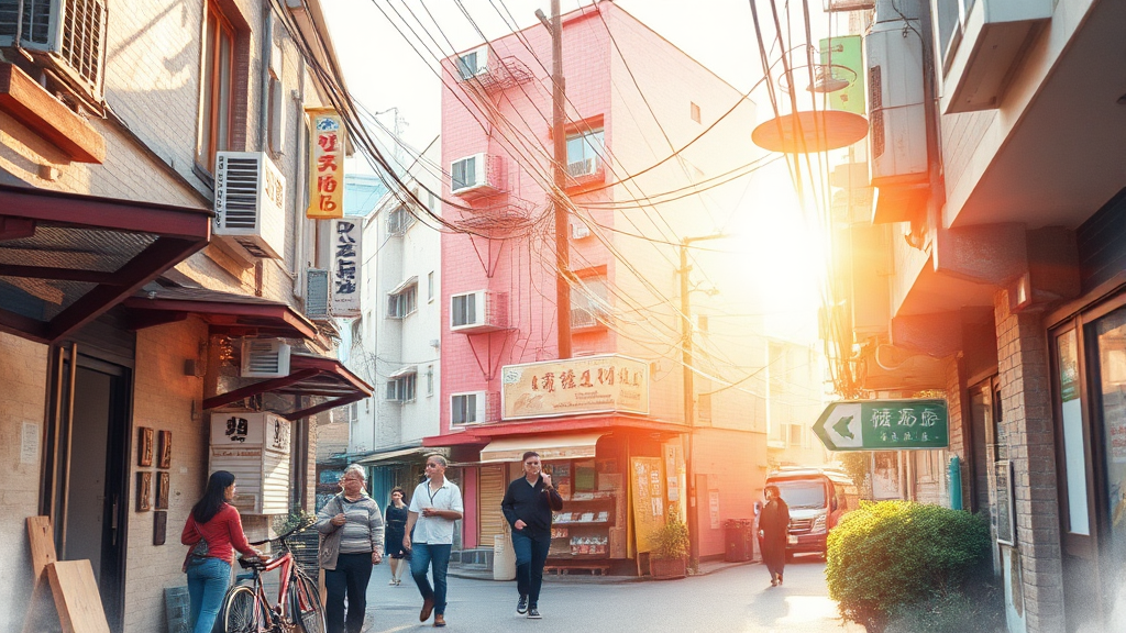 정원오 이력 및 주요 정책 분석 (watercolor 스타일)