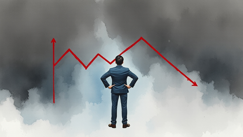 왜 이렇게 추락했을까? (watercolor 스타일)