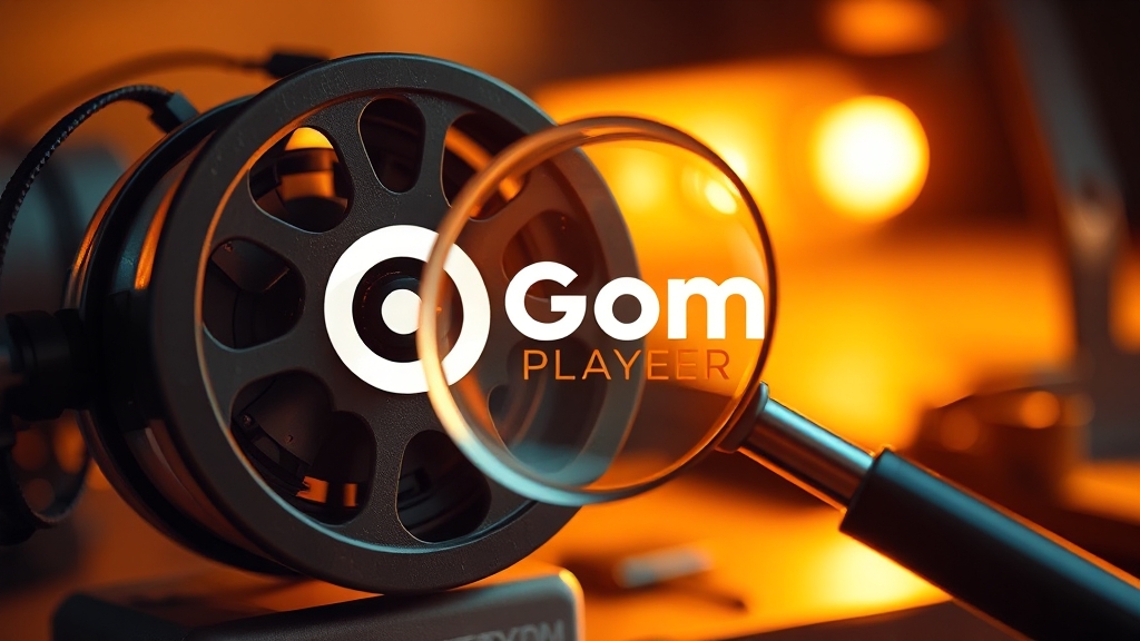 곰플레이어 문제 해결 및 FAQ (realistic 스타일)