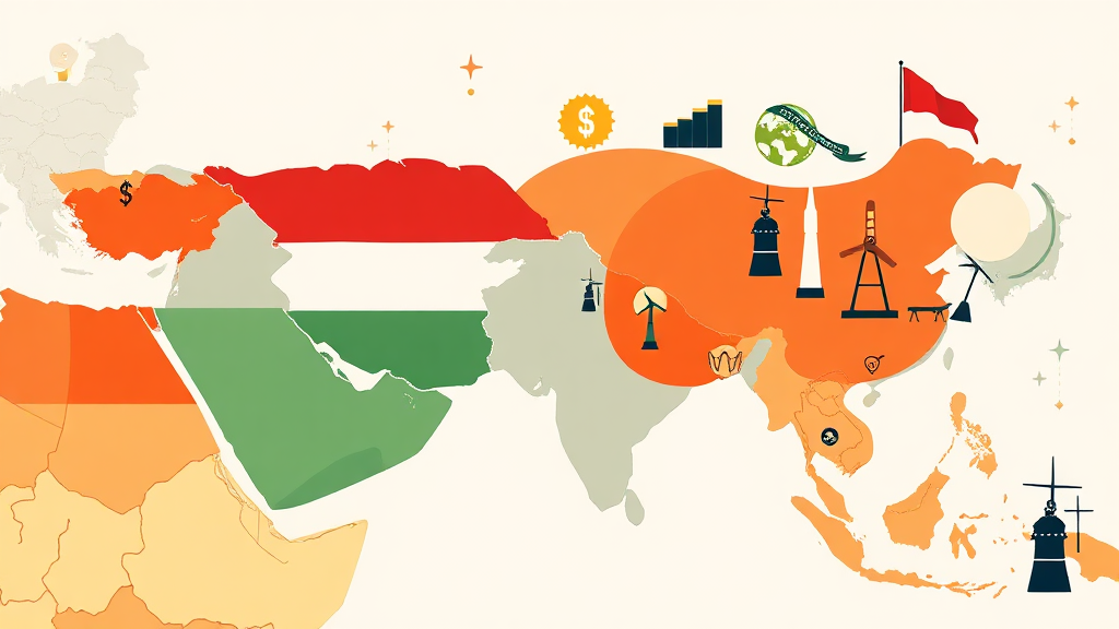 잠재적 위험 지역 대비 및 대응 전략 (illustration 스타일)