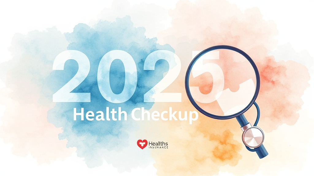 2025년 검진 대상, 누가 해당될까요? (watercolor 스타일)