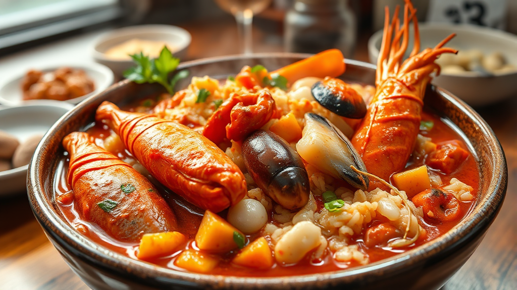 풍성해물탕, 또 가고 싶다! (realistic 스타일)