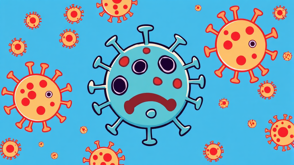 안심하고 건강하게! (cartoon 스타일)