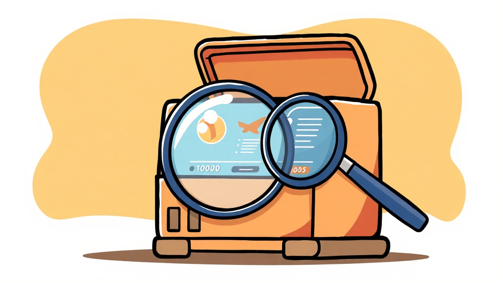 유니패스 통관조회 방법 및 활용 팁 (cartoon 스타일)