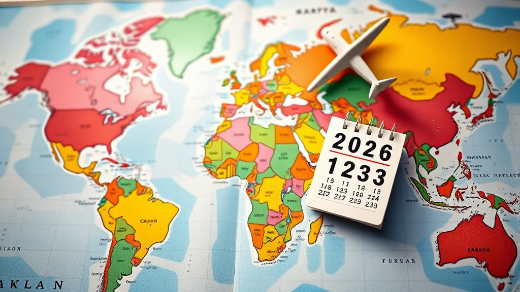 2026년 공휴일 활용 여행 계획 (realistic 스타일)